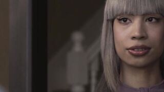 Skinny Trans Woman Itzel Saenz analed in the kitchen