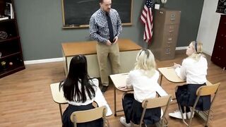 Fat white dick for kinky coeds in detention