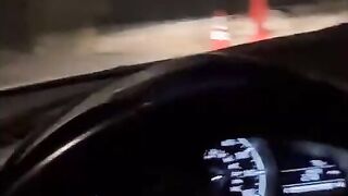 Public Car Fuck Ends in Facial for Big N