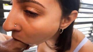 Big Titty Teen Gets Caught and Creampied