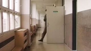 Instructor anal fucks gay student on the desk