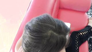 Lucky guy fucks hard with his long stick two cute horny babes