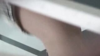 Japanese lady filmed while peeing with hidden cam