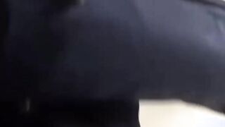 Japanese schoolgirl taped peeing in her panties