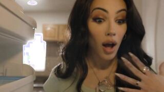 Busty MILF Syren De Mer analed by TS Ariel Demure