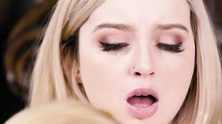 Voluptuous dyke tries her mommys new toy and licks her cunt