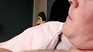 Horny amateur dude Keith delivers a huge load of hot jizz