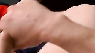 Horny amateur dude Keith delivers a huge load of hot jizz