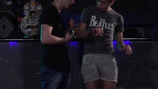 Big cock latino cums after raw fucking skinny boyfriend