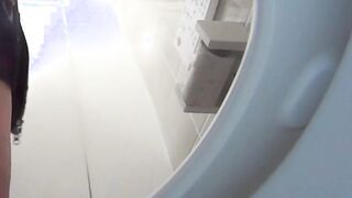 Japanese babes recorded pissing with hidden cam
