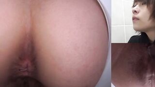 Japanese babes recorded pissing with hidden cam