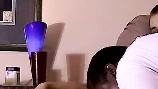 Cute twink Jake jerks his fat meat while sucking hard cock