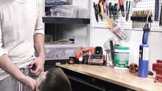 Handsome daddy barebacking forbidden young ass