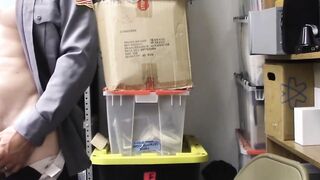 Perp busted stealing and fucked for his freedom