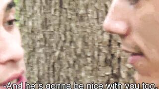 Straight Latino cutie sucks dick before bareback action