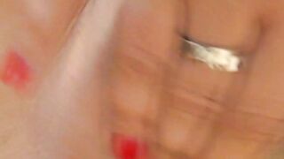 Mature women soap and lick each other's pussies under shower