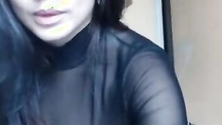Naughty Secretary gets naked for you