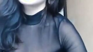 Naughty Secretary gets naked for you