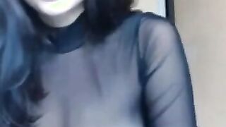 Naughty Secretary gets naked for you