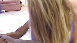blonde busty loves big one
