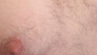 Amateur ginger cockteasing before jerking off solo