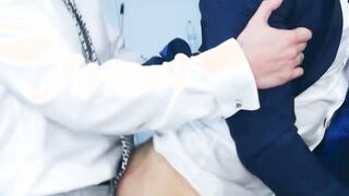 I paid this attractive mechanic by drilling his wet hole