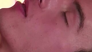 Irresistable oral fuck between Alex and Viktor in a cable car