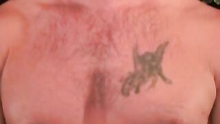 Massive cock wielding hunk cant stop himself from jerking
