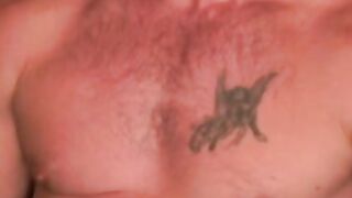 Massive cock wielding hunk cant stop himself from jerking