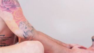 Bald Parker Logan rims and plays with Christian Matthews ass