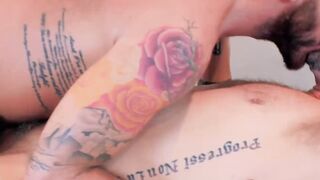 Bald Parker Logan rims and plays with Christian Matthews ass