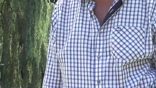 Kinky blonde cutie rides grandpas old cock like a cowgirl