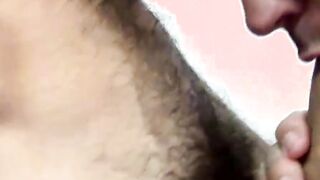 Bearded jock has mutual cock sucking with smooth gay lover