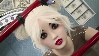 Dominant 3D Dickgirl Hardcore Throat Fuck