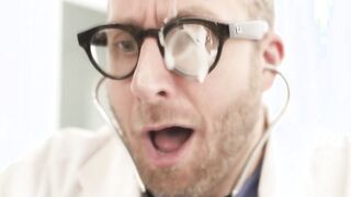 Horny shemale gets ass fucked by her doctor