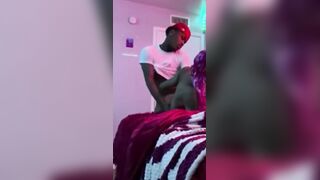 BBC Fucks Busty Ebony Babe