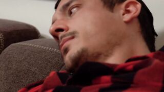 Young stepson submits to his stepdaddy after a fine dinner