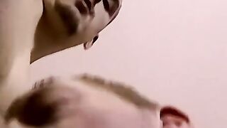 Amateur dudes Blaze and Jack jerk and suck off each other