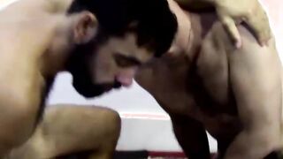 Tight ass twink moans while getting ass ravaged by two cocks
