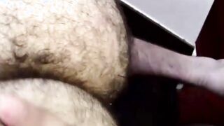 Tight ass twink moans while getting ass ravaged by two cocks
