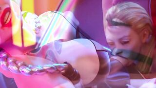 ULTRA Realistic 3D Shemale MILF Masturbates