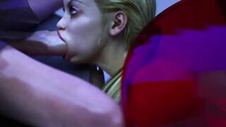 ULTRA Realistic 3D Shemale MILF Masturbates