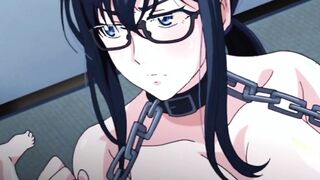 Virgin Girl School Library Trreesome HENTAI 2023