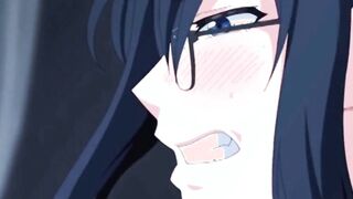 Virgin Girl School Library Trreesome HENTAI 2023