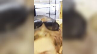 Redhead Slut Deepthroat Blowjob