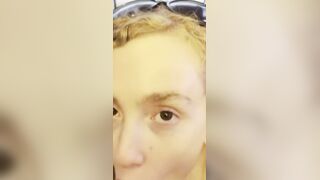 Redhead Slut Deepthroat Blowjob