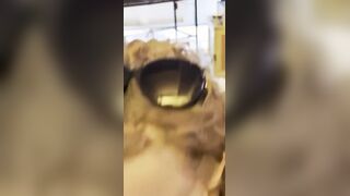 Redhead Slut Deepthroat Blowjob