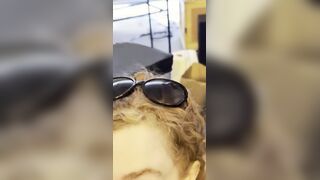 Redhead Slut Deepthroat Blowjob
