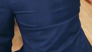 Employee award for giving the sloppiest and sexiest blowjob
