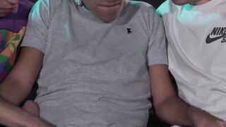 Twinky latinos blow cocks and fuck asses raw in a threeway